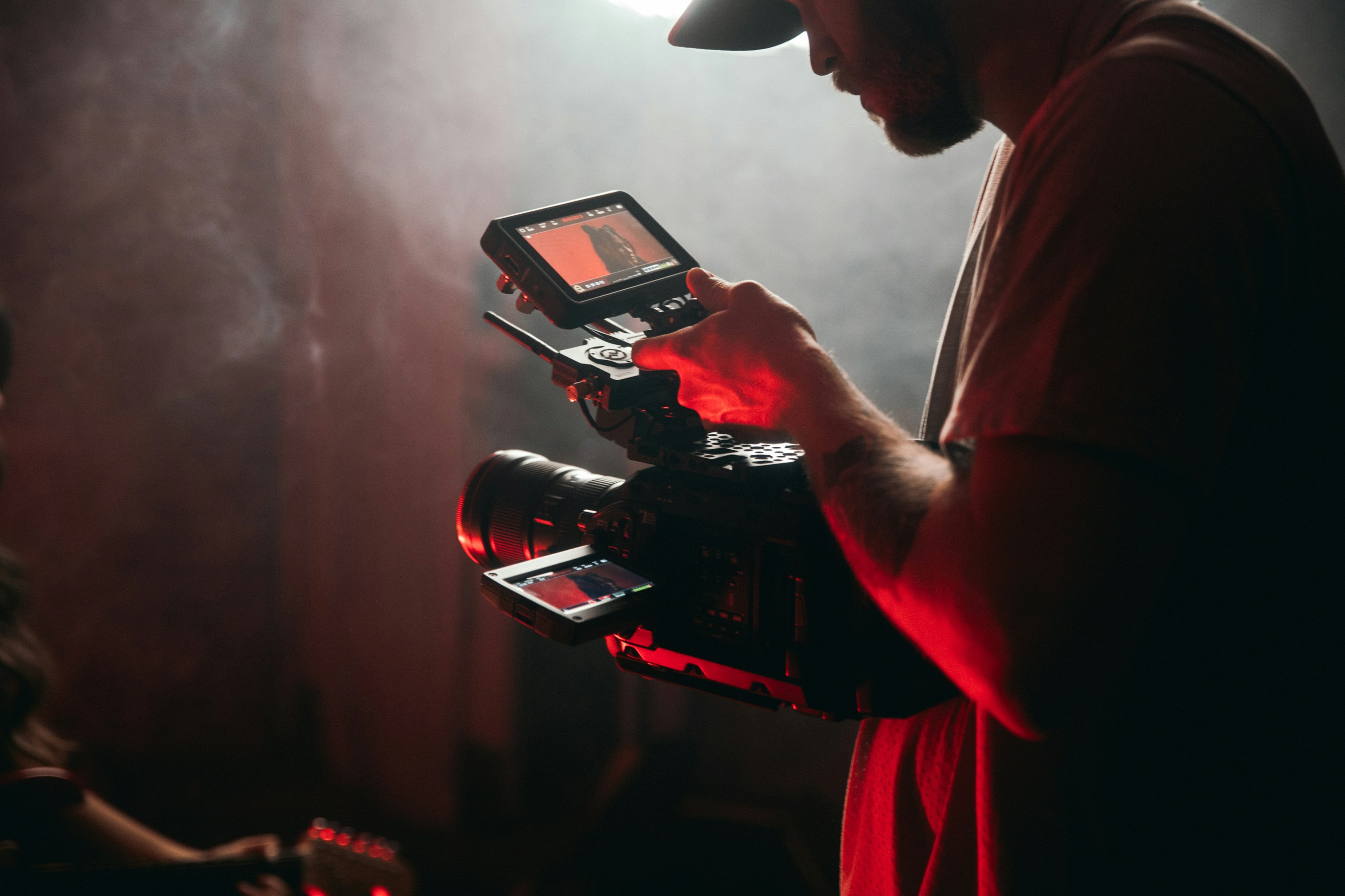 Bridgepoint filming a shoot